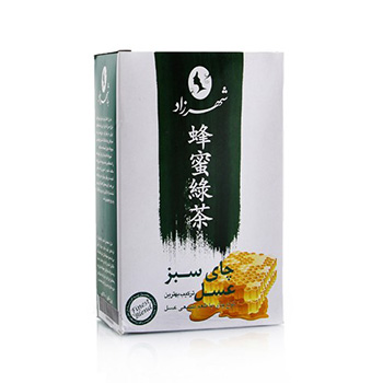 چای سبز 200 گرمی عسل شهرزاد